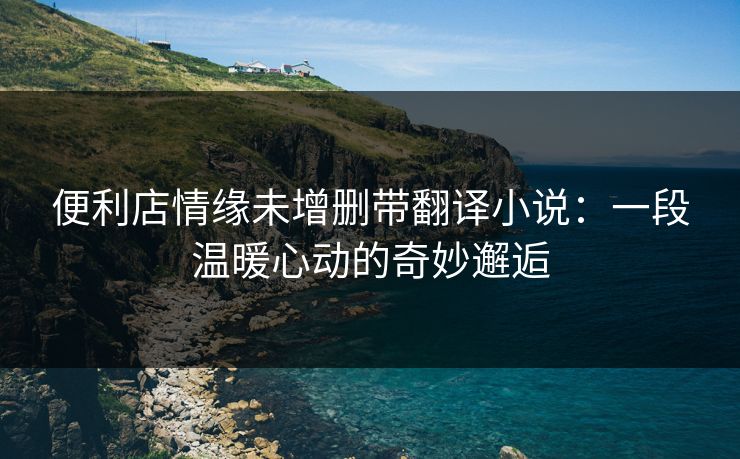 便利店情缘未增删带翻译小说：一段温暖心动的奇妙邂逅